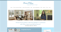 Desktop Screenshot of christaoleary.com